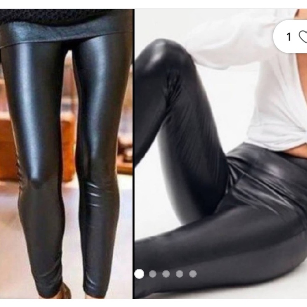 NWT Rachel Zoe faux leather leggings